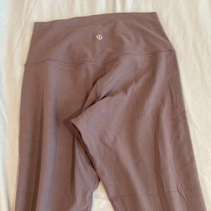 Purple lululemon align leggings